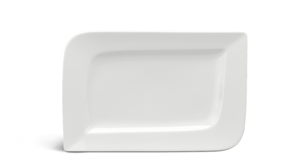 Dĩa chữ nhật 27 x 18 cm - Anh Vũ - Trắng Ngà