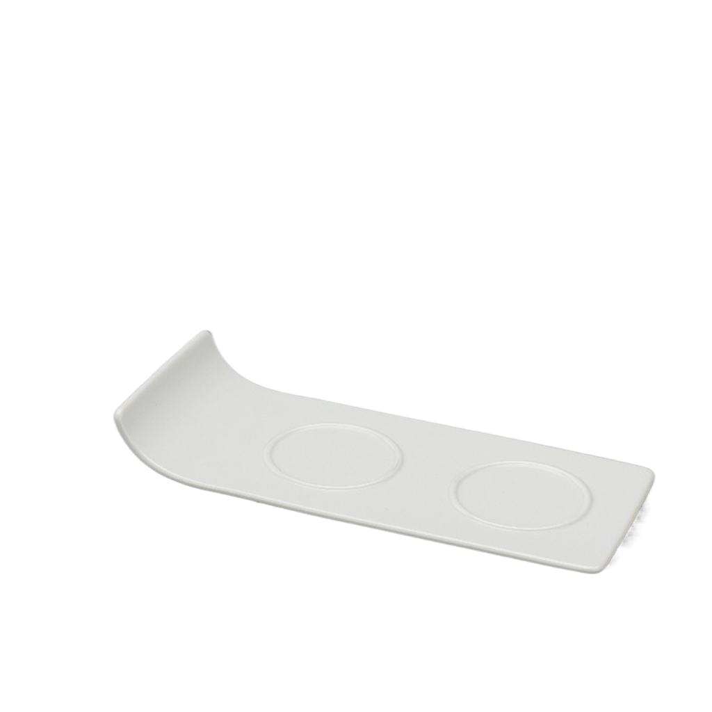 Khay lót chum 15 x 11 cm - Gourmet - Trắng Ngà