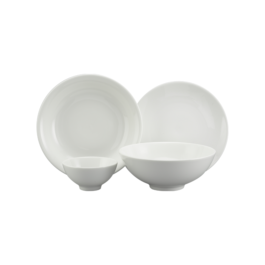Bộ đồ ăn 9 sản phẩm - Daisy IFP - Trắng Ngà
