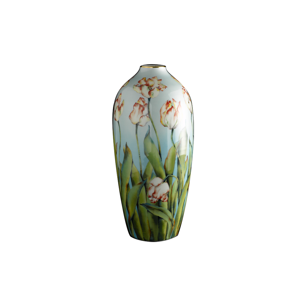 BÌNH HOA 54 CM - KHOE SẮC - Bình hoa - Vẽ tay