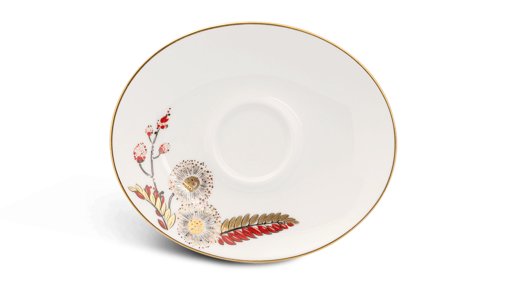 Dĩa lót oval 12.5 cm - Anna IFP- Thiên Kim