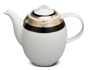 Bình cà phê 1.3 L- Sago - Hoa Hồng Đen khắc nổi
