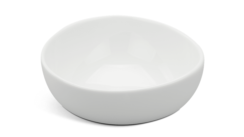 Chén tam giác 10 cm - Gourmet Ly's- Trắng Ngà