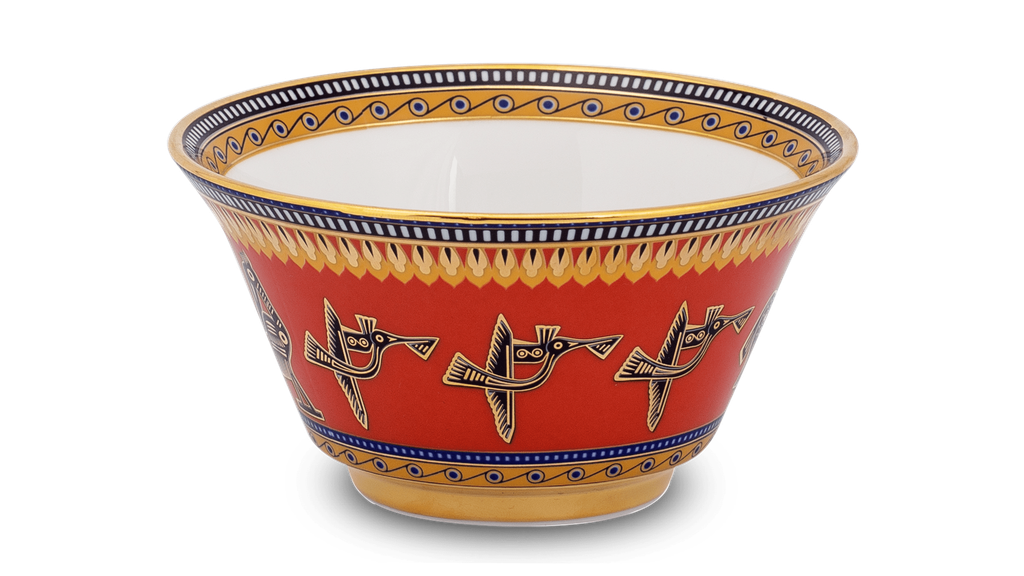 Chén cơm 11.5 cm - Tulip Trắng - Trống Đồng