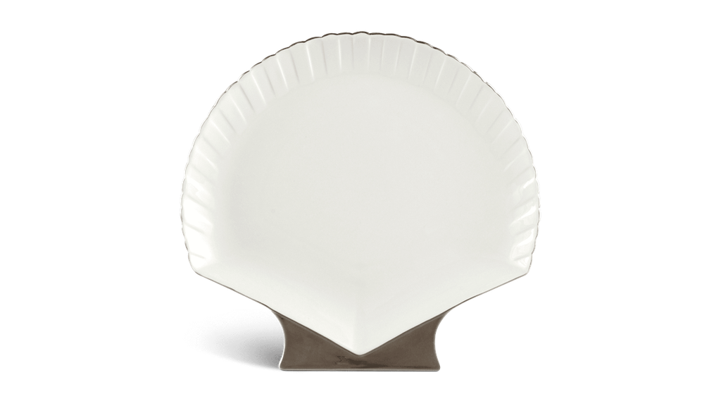 Dĩa sò 28 x 27 cm - Ngọc Biển - Chỉ Bạch Kim