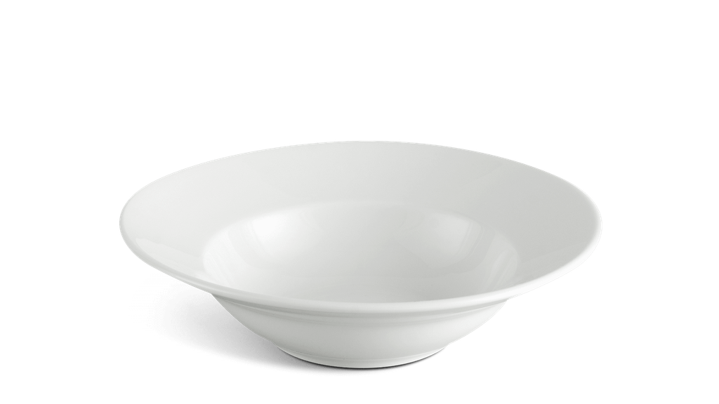 Dĩa vành sâu 18 cm - Jasmine - Trắng Ngà