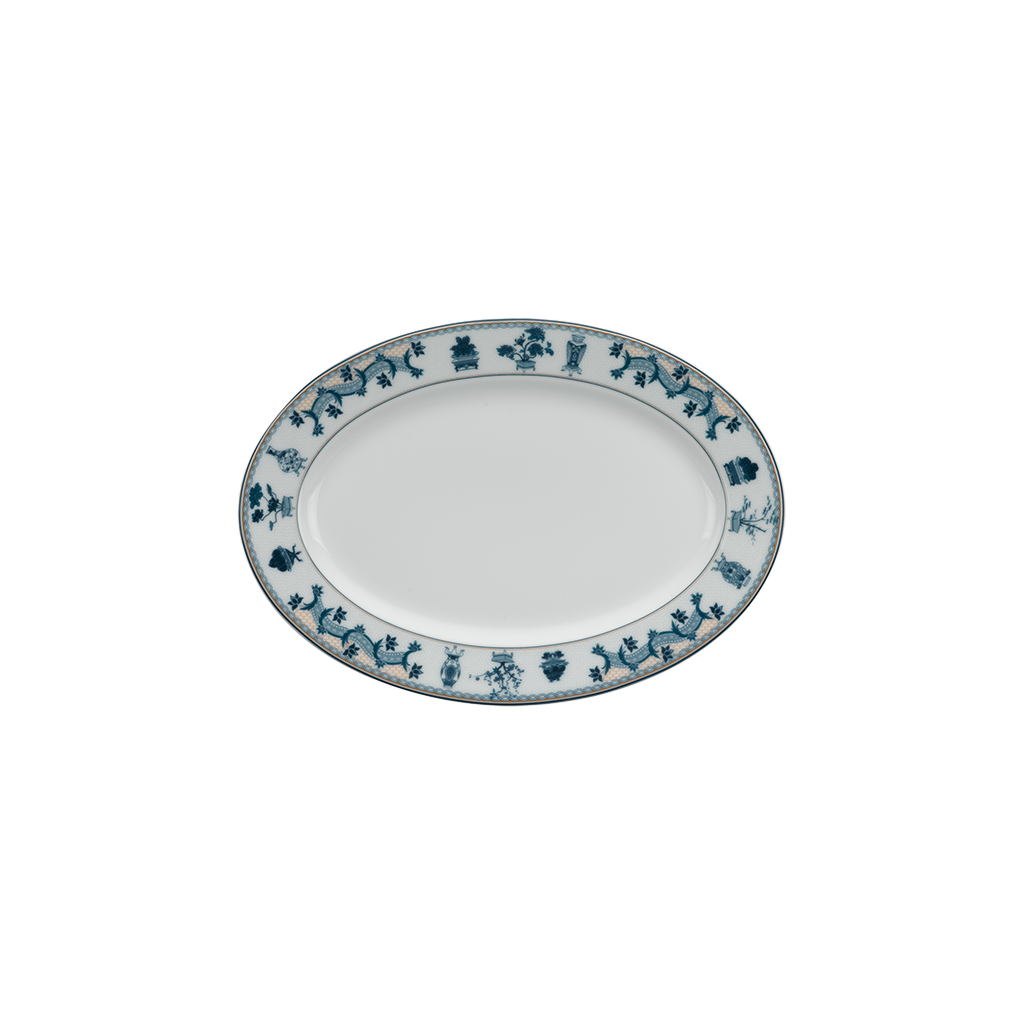 Dĩa oval 25 cm - Jasmine - Tứ Quý