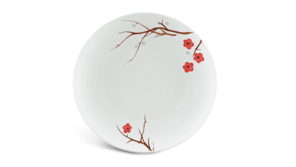 Dĩa tròn ảo 22 cm - Daisy - Hồng Mai