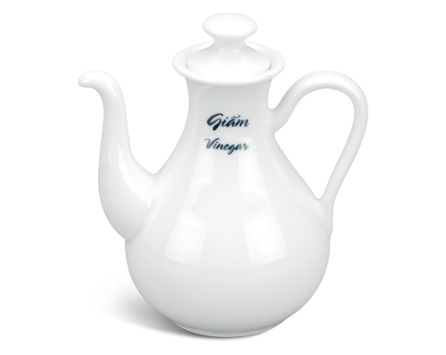 Bình giấm - Jasmine - Màu trắng