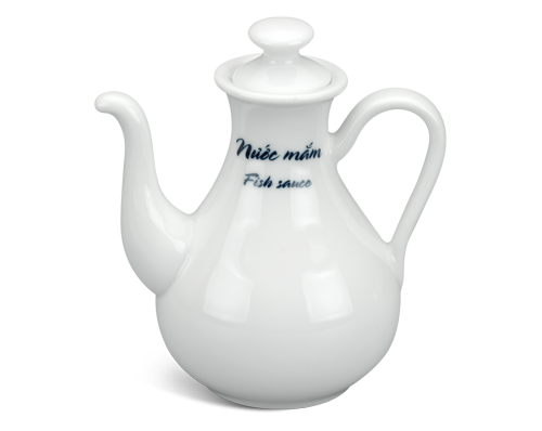 Bình nước mắm - Jasmine - Trắng