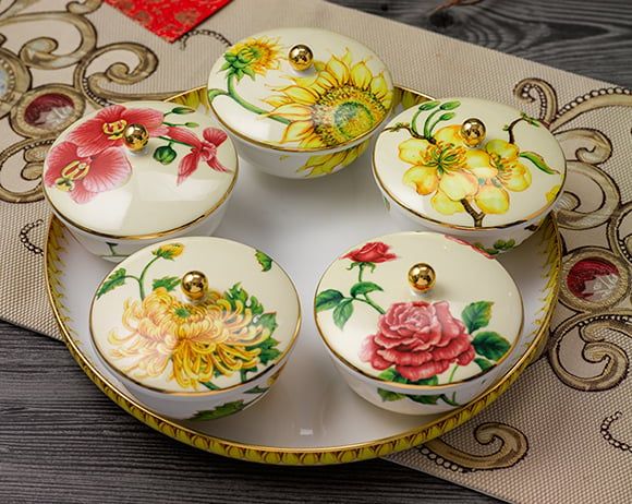 Bộ khay mứt Ngũ Sắc - Misc Assortment IFP