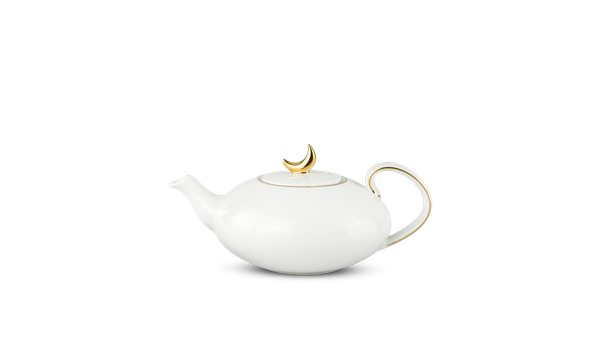 Bộ trà elip 0.47 L - Anna - Viền Chỉ Vàng (Minh Nguyệt)