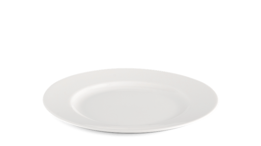 Dĩa tròn 25 cm - Jasmine Ly's - Trắng Ngà