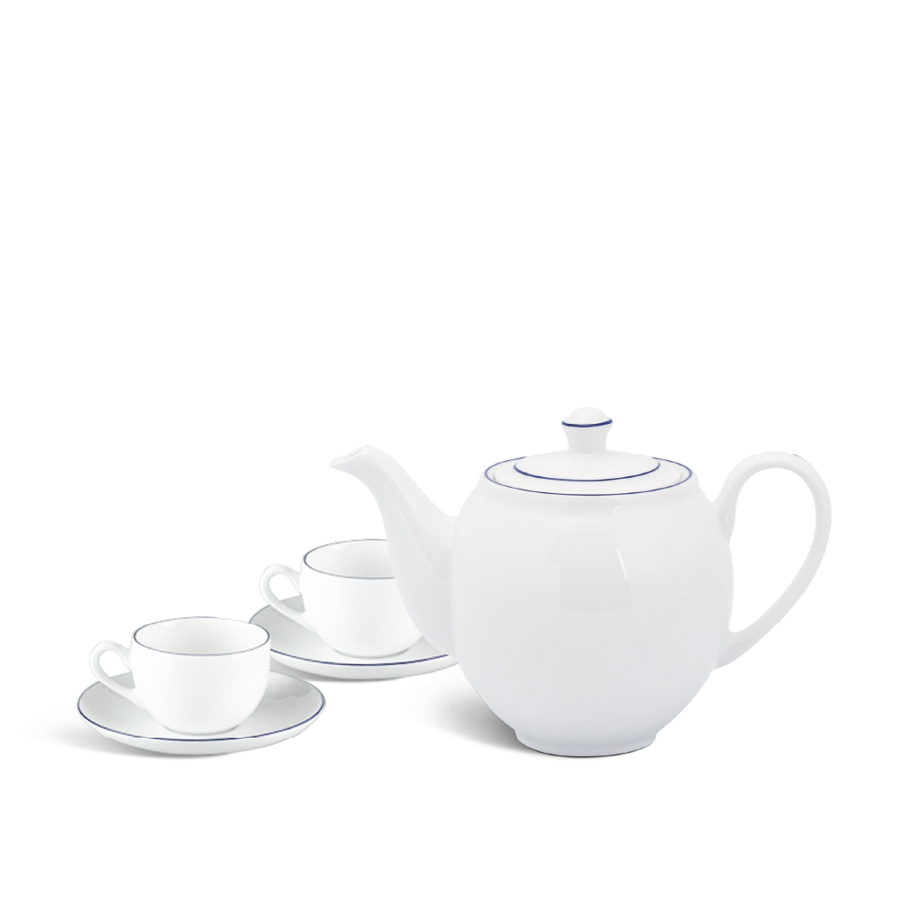Bộ trà 0.5 L - Camellia - Chỉ Xanh Dương