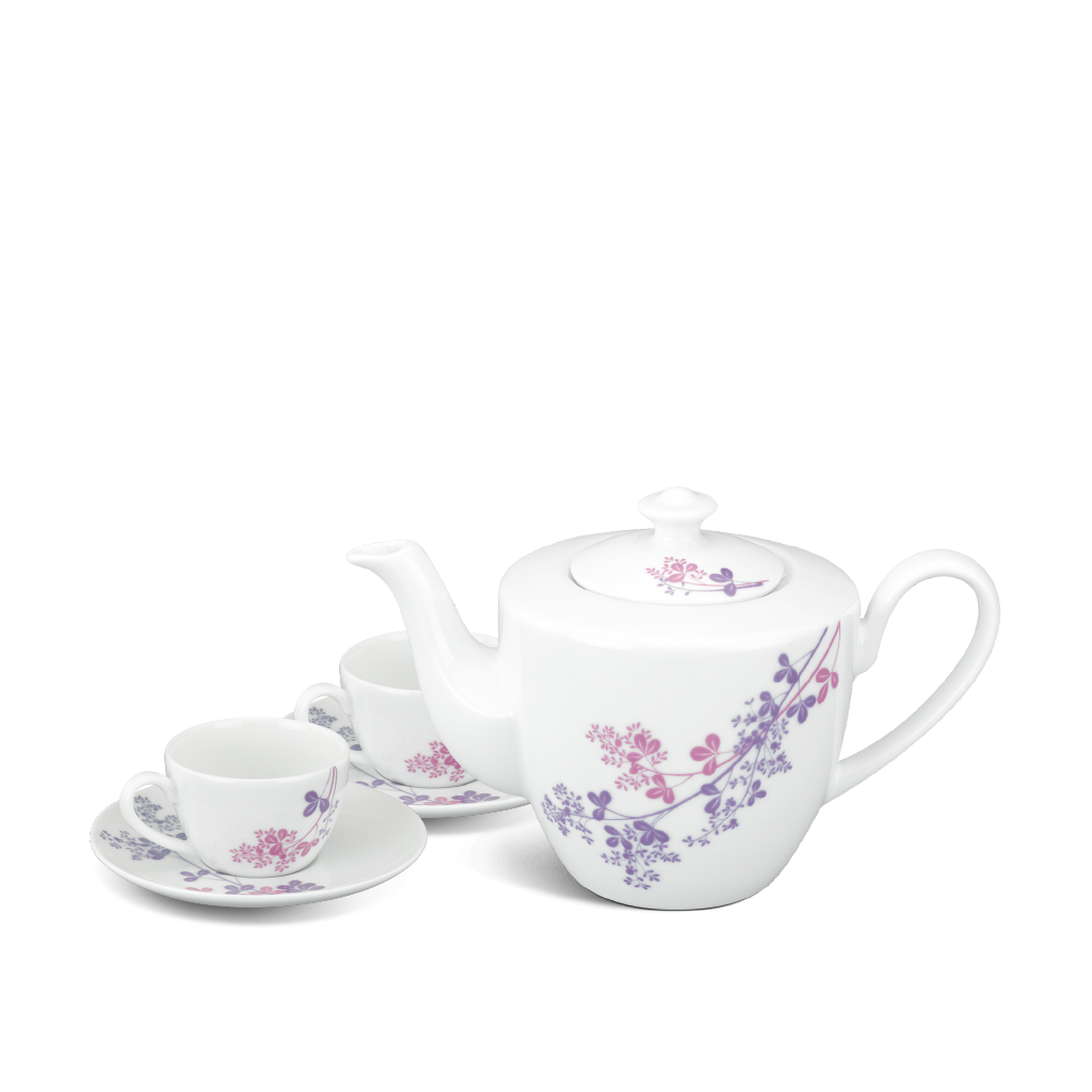 Bộ trà 0.65 L - Daisy - Cỏ Tím