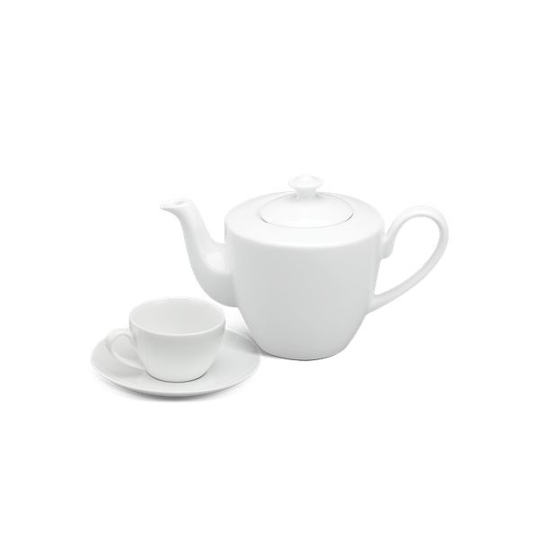 Bộ trà 0.65 L - Daisy - Trắng