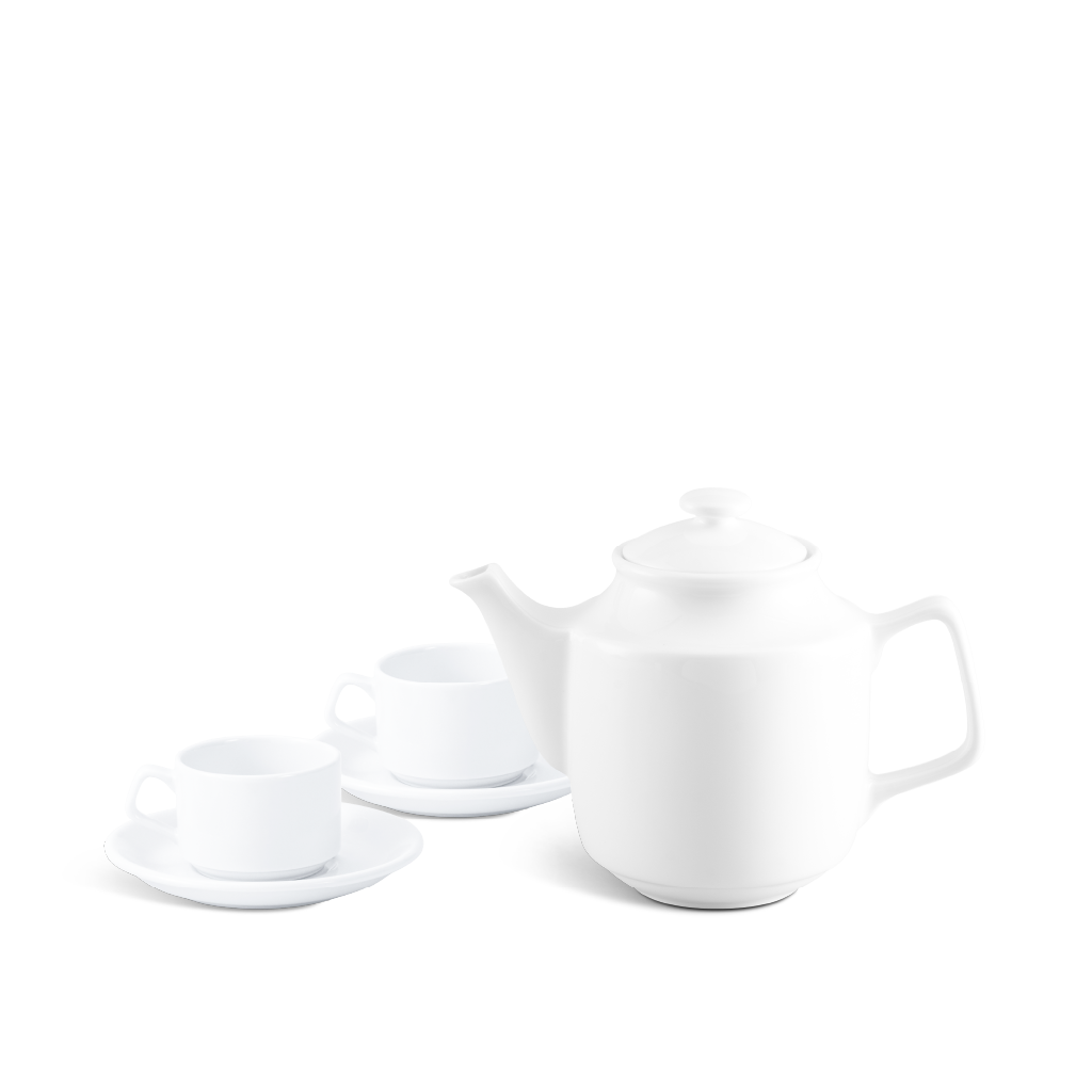 Bộ trà 0.7 L Jasmine - Trắng