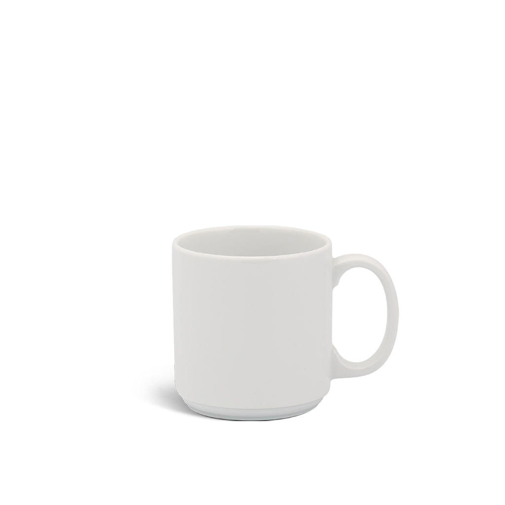 Ca q.tròn 0.35 L - Misc Assortment - Trắng