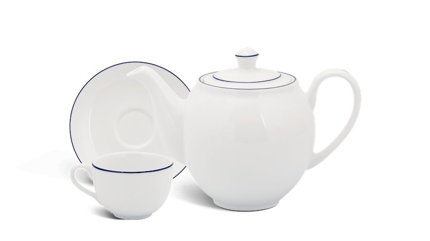 Bộ trà 0.8 L - Camellia - Chỉ Xanh Dương