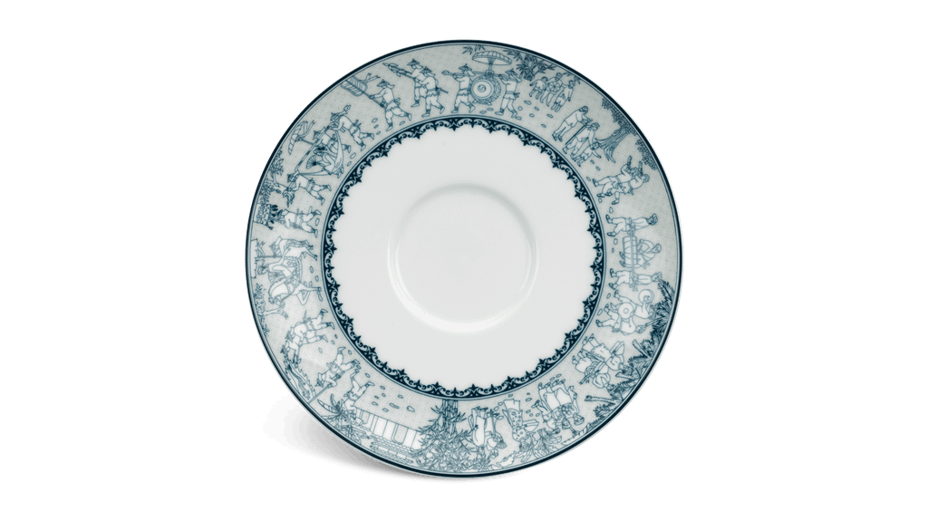 Dĩa lót chén 15 cm - Jasmine - Vinh Quy Nhạt