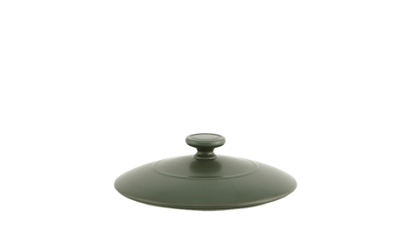 Nắp nồi dưỡng sinh Luna (Nồi cạn) 3.0 L - Xanh rêu