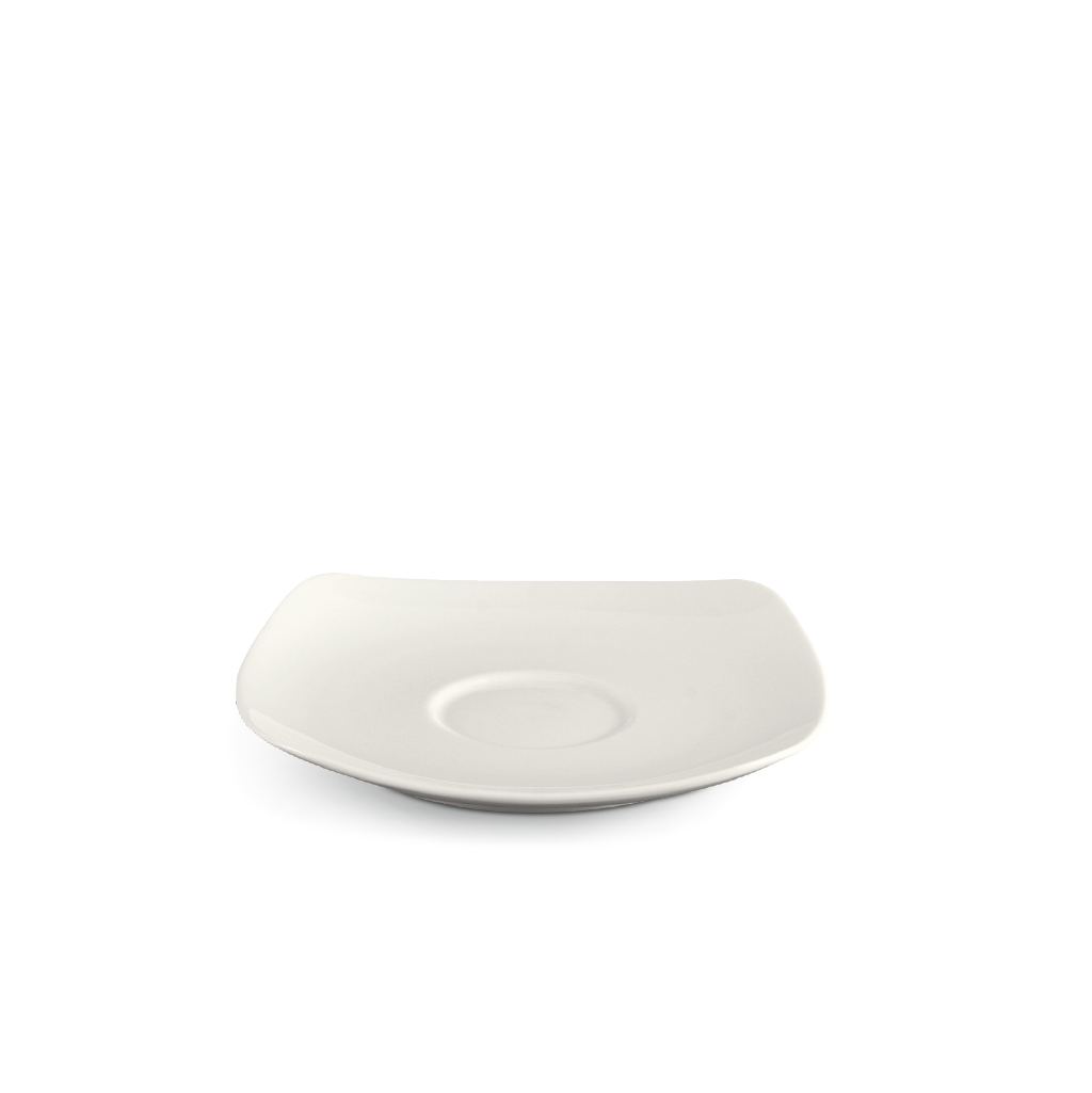 Dĩa lót vuông 15 cm - Gourmet Lys - Trắng Ngà