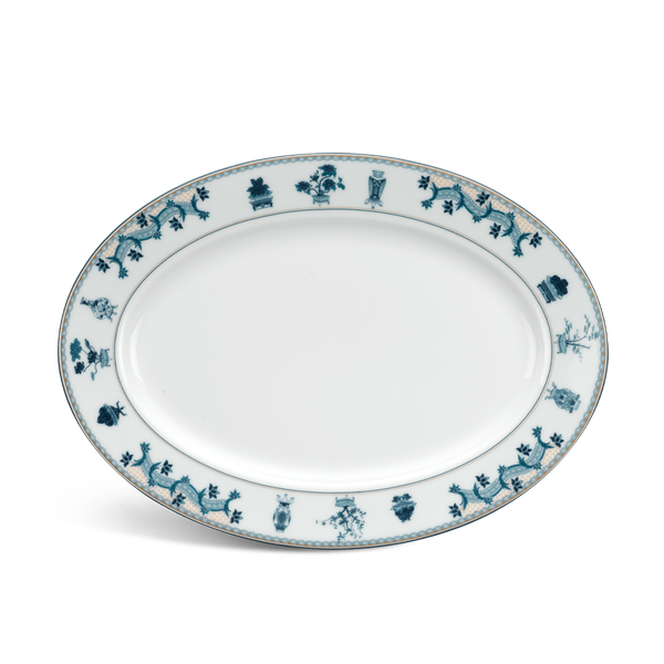 Dĩa oval - Jasmine - Tứ Quý