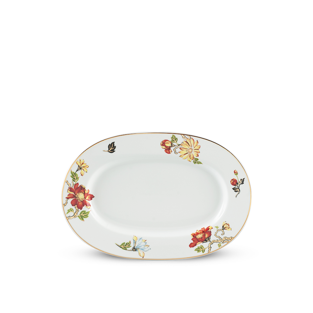 Dĩa oval 32 cm - Camellia - Cát Tường