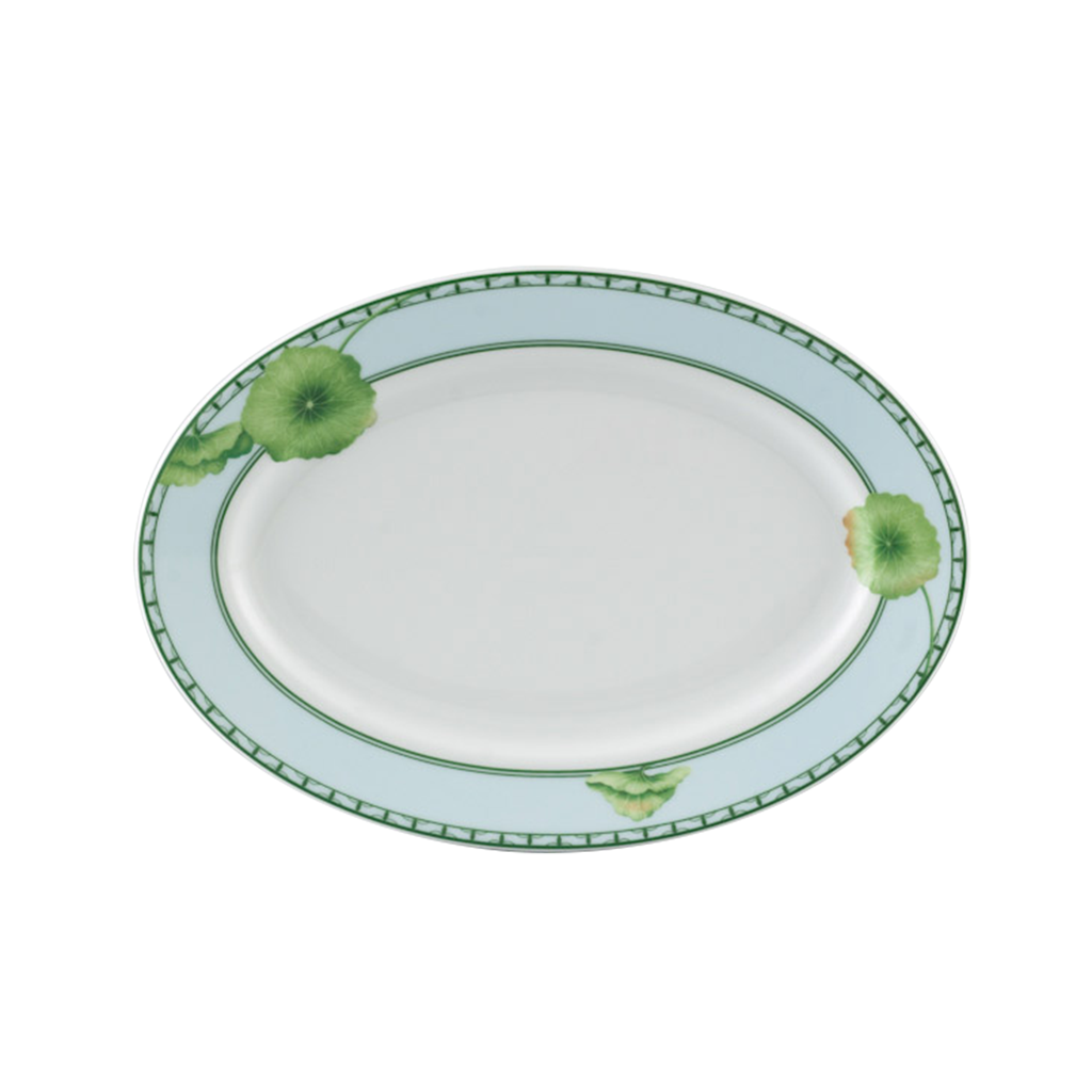 Dĩa oval 32 cm - Jasmine - Tích Tuyết Thảo