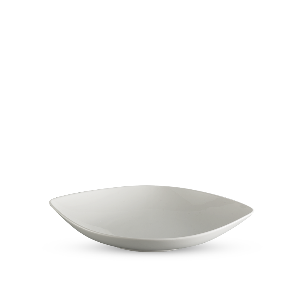 Dĩa oval bầu 37 cm - Gourmet Lys - Trắng Ngà