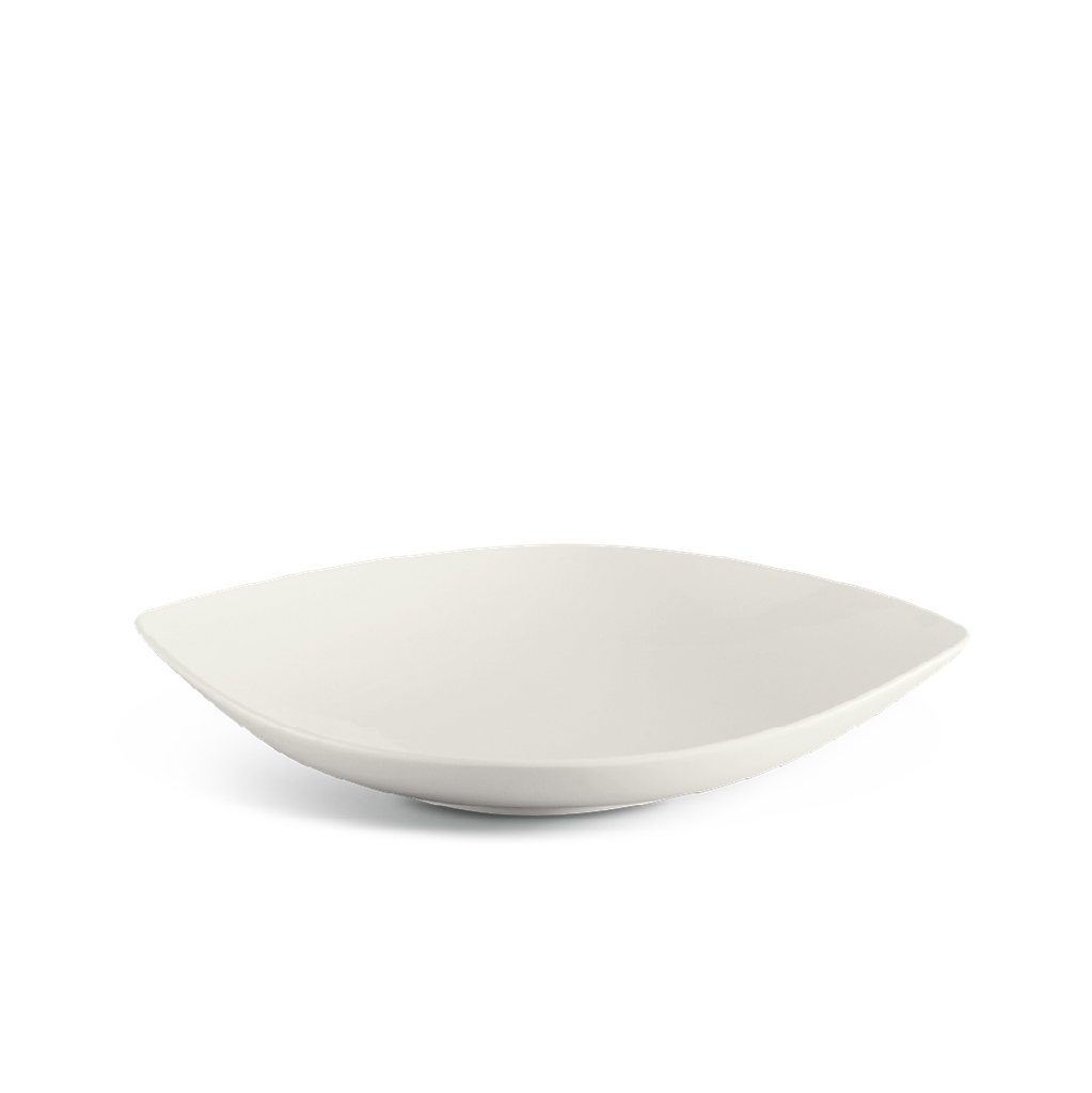 Dĩa oval bầu 37 cm - Gourmet Lys - Trắng Ngà