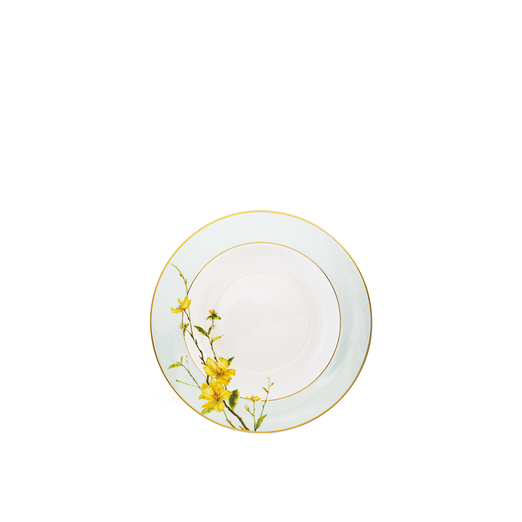 Dĩa tròn - Camellia - Hoa Mai