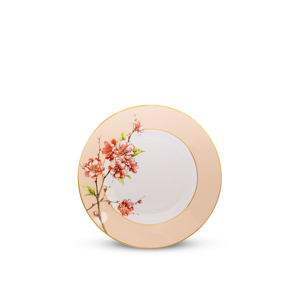 Dĩa tròn - Camellia - Hoa Đào