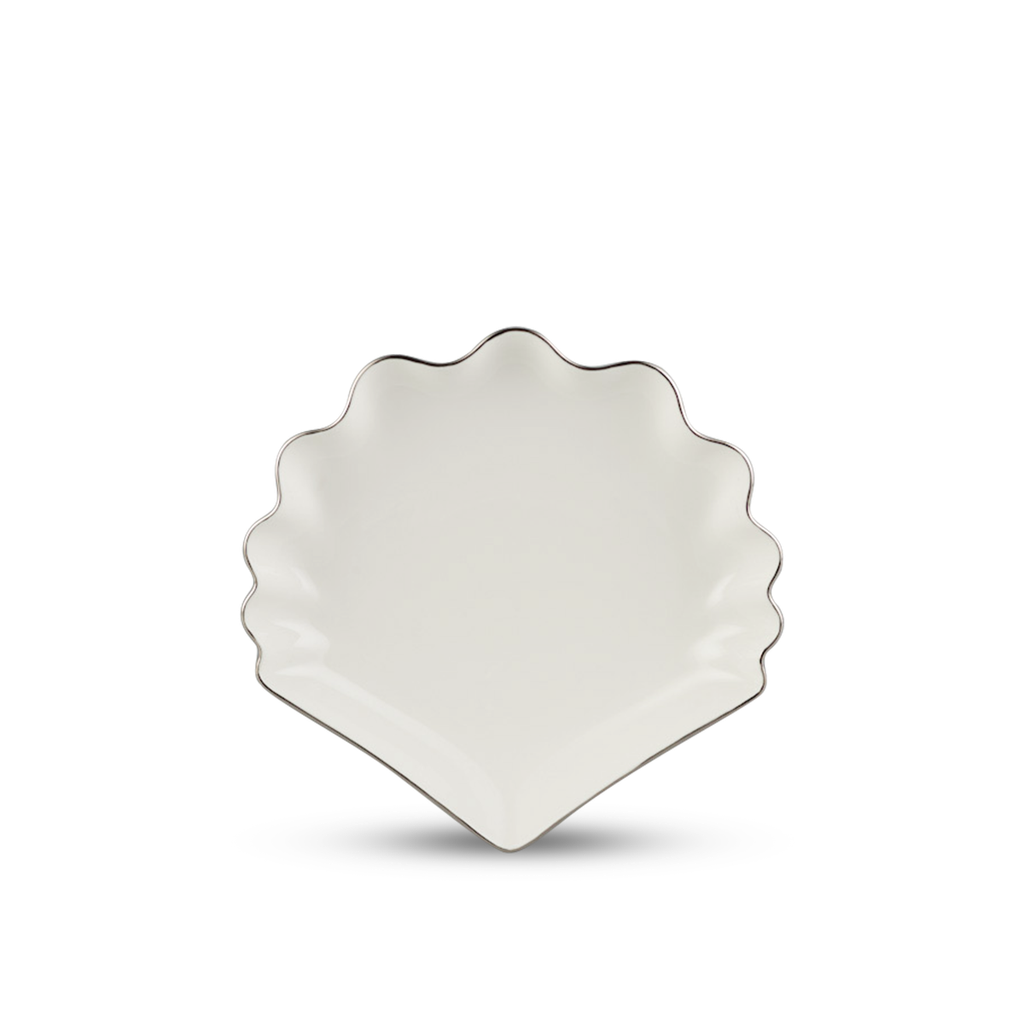 Dĩa súp 24 cm - Ngọc Biển - Chỉ Bạch Kim