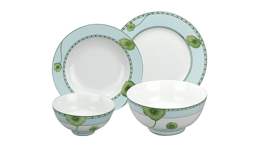 Bộ đồ ăn 9 sản phẩm - Jasmine - Tích Tuyết Thảo