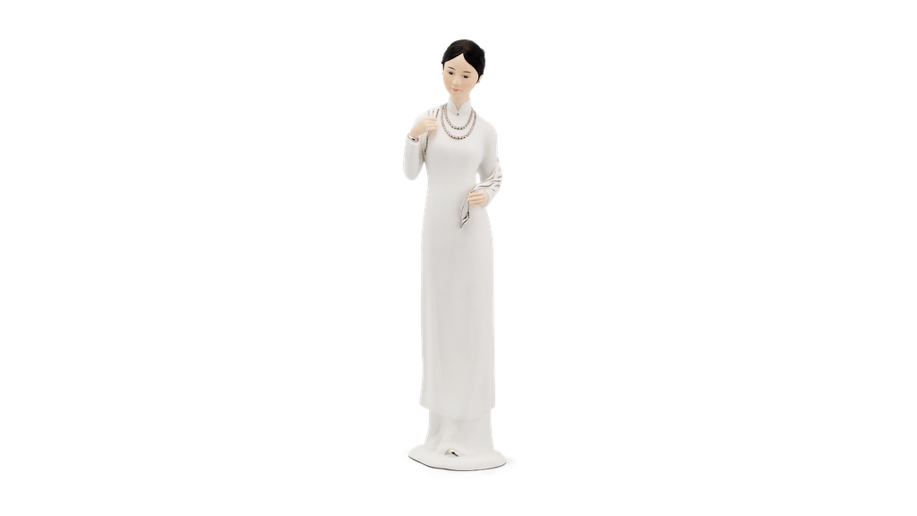 Cô Gái Nam 37 cm - Trang trí Bạch Kim