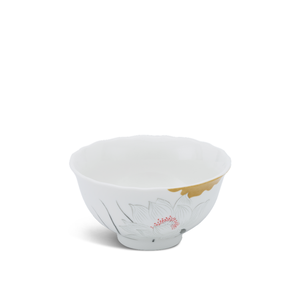 Chén cơm 11.5 cm - Mẫu Đơn IFP - Tuyết Liên