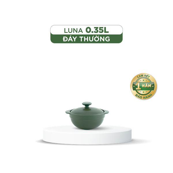 Nồi dưỡng sinh Luna (Nồi cạn) 0.35 L + nắp