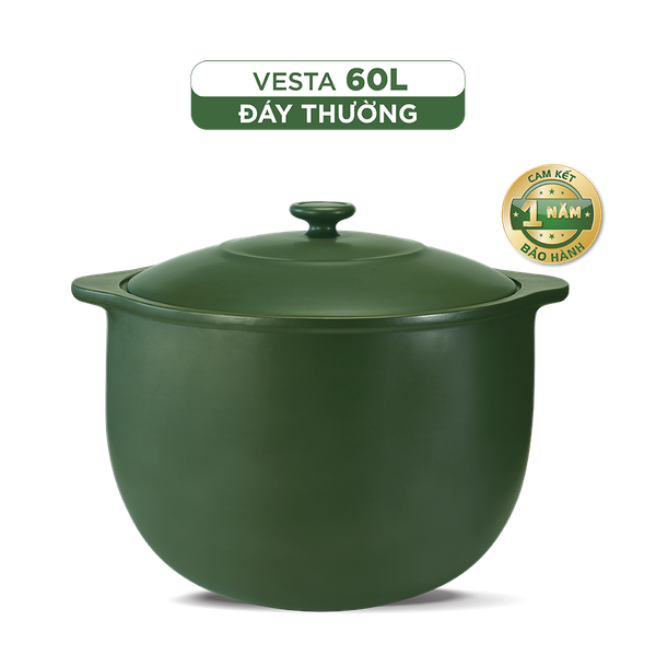 Nồi dưỡng sinh Vesta (Nồi tròn cao) 60 L + nắp