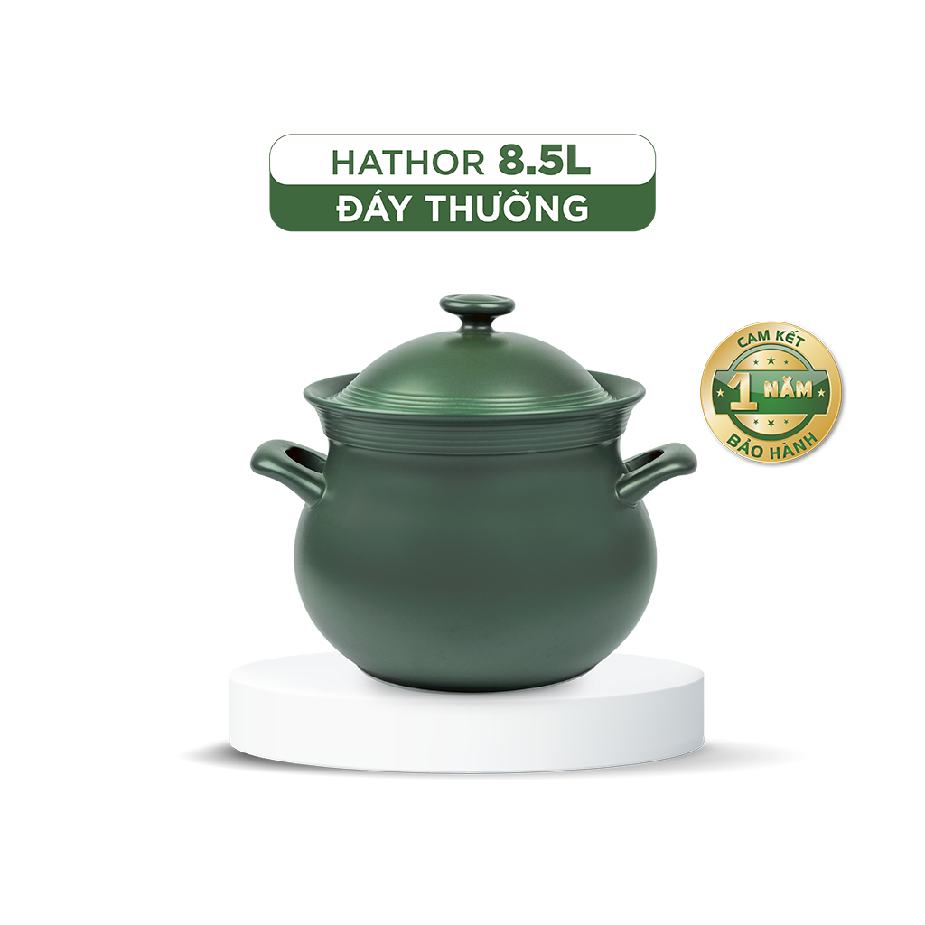 Nồi dưỡng sinh Hathor (Nồi thân bầu) 8.5 L + nắp