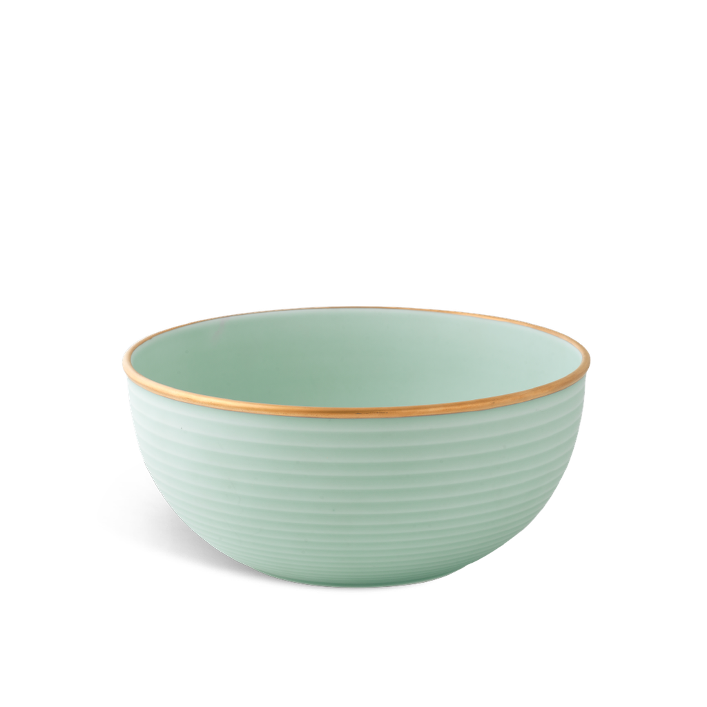 Tô cao 19 cm - Cordon - Men Ngọc Sương Mờ (Trang trí Vàng)