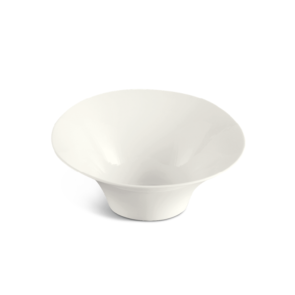Tô loe vành 24 cm - Gourmet Lys - Trắng Ngà