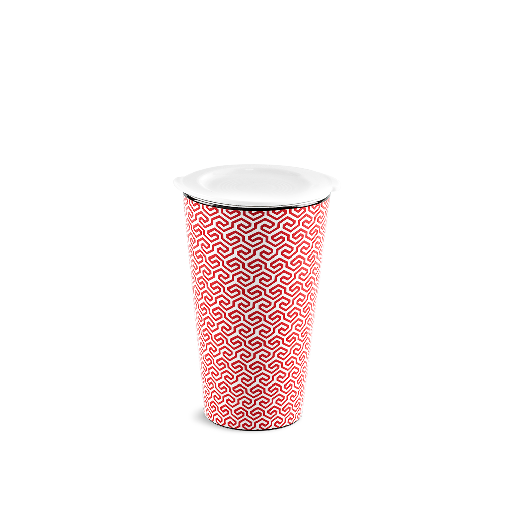 Ly Sứ Dưỡng Sinh 0.48 L - Red Karakusa