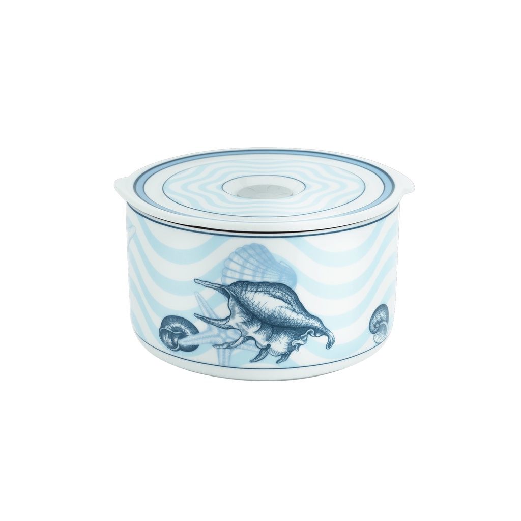 Hộp dưỡng sinh tròn đựng thực phẩm 15 cm + nắp (K) - Dưỡng Sinh - Đại Dương