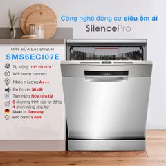 Máy Rửa Bát Bosch SMS6ECI07E Seri 6 | Made In Germany