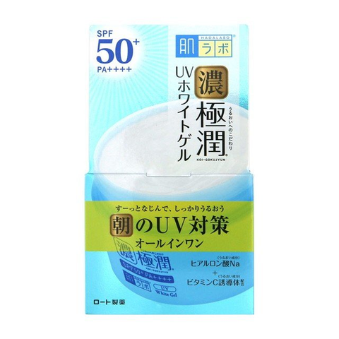 KEM DƯỠNG TRẮNG DA CHỐNG NẮNG HADALABO NOGOKUJUN UV WHITE GEL 100G