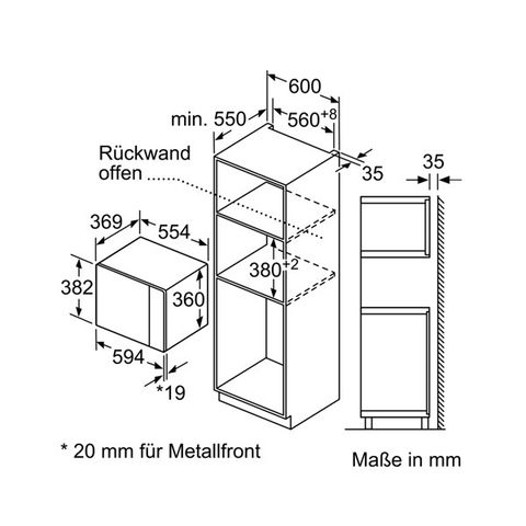 Lò Vi Sóng Bosch BEL554MB0 Seri 6