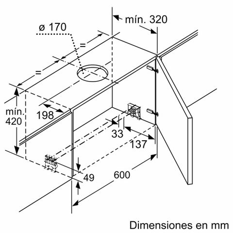 Máy Hút Mùi Bosch DFS097K51 Seri 8 Made In Germany