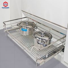 Gía để xoong nồi nan dẹt inox SUS304 Euroking