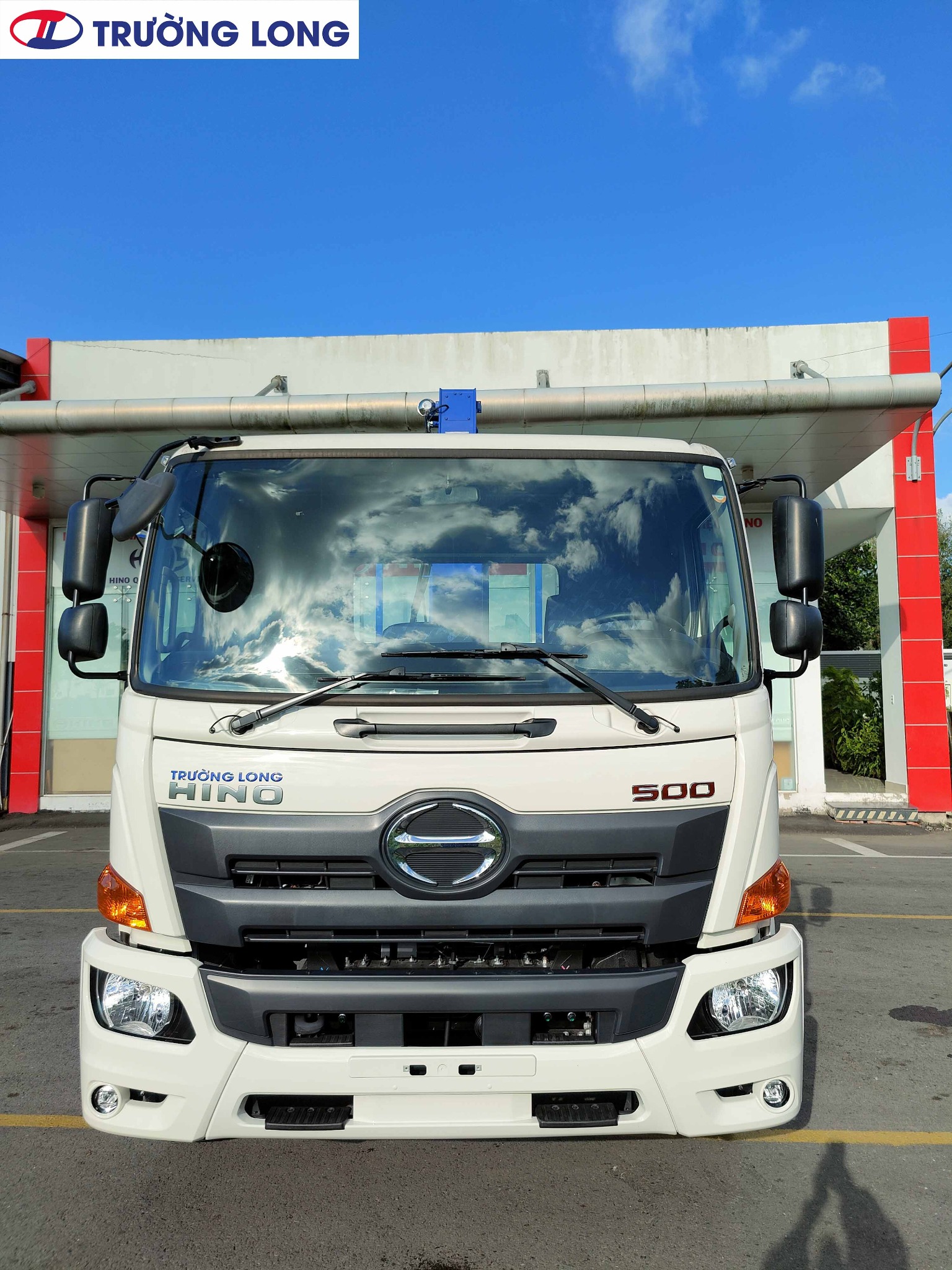 Xe tải cẩu Hino 8 tấn - Cần cẩu Tadano ZE554MH